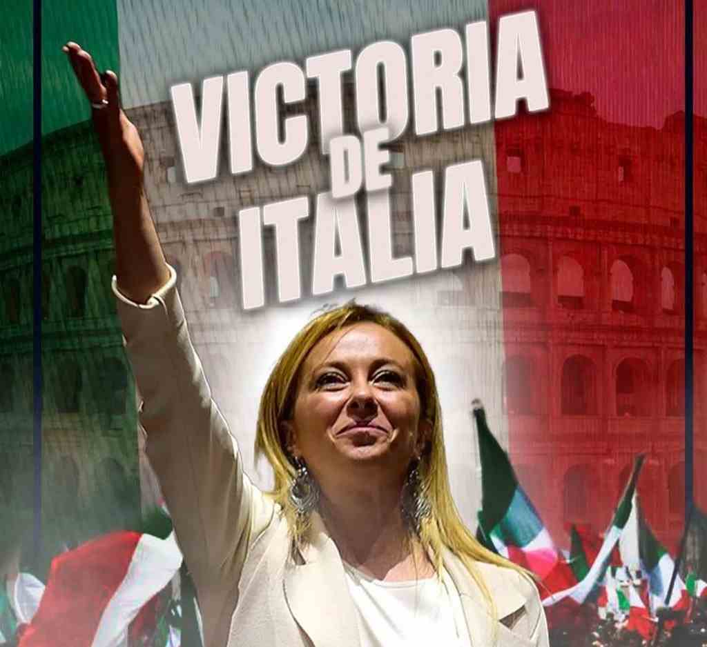 Giogina Meloni, septiembre 2022. Lasvocesdelpueblo