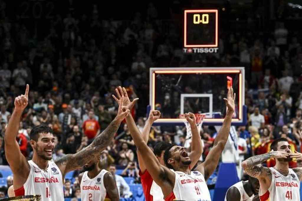 oro para España, baloncesto. Lasvocesdelpueblo