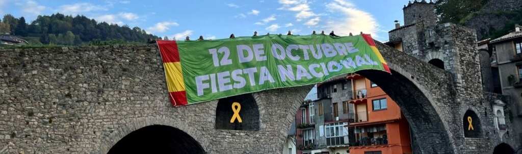 12 octubre 2022, Vox en Gerona, Ñ Pueblo