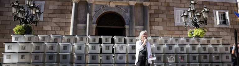 Los separatistas: «Aragonés dimisión»