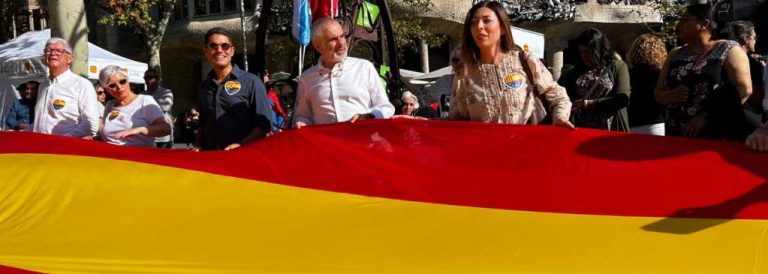Cs: «Sánchez y PSC se avergüenzan de la Fiesta Nacional de España»