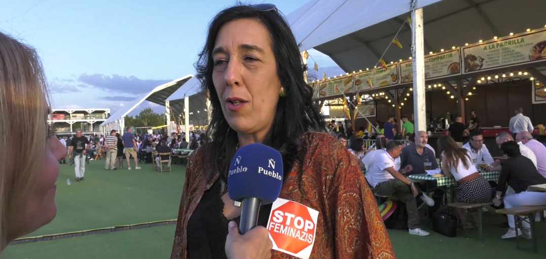 FOTOGRAFÍA. MADRID (ESPAÑA), 09.10.2022. En la imagen la diputada de VOX por Álava al Parlamento de las Vascongadas, Amaya Martínez Grisaleña. Ñ Pueblo