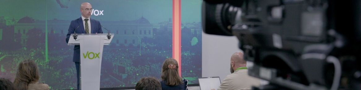 FOTOGRAFÍA. MADRID (ESPAÑA), 10.10.2022. El vicepresidente del Comité de Acción Política de VOX, Jorge Buxadé Villalba. Ñ Pueblo