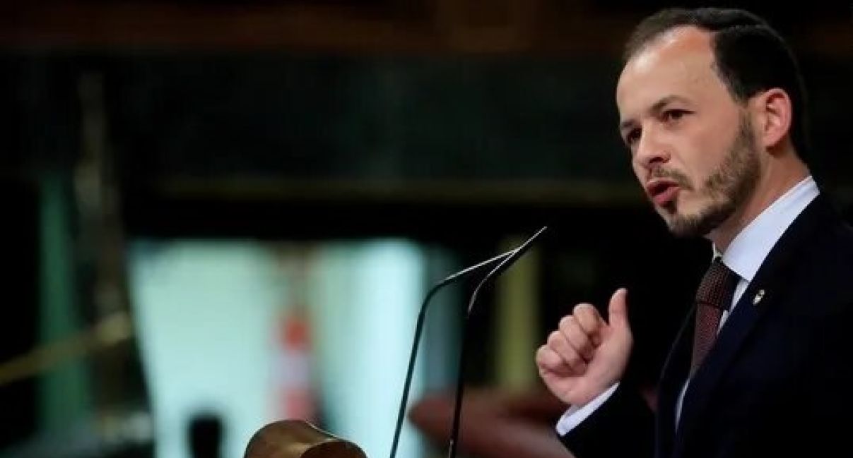 FOTOGRAFÍA. MADRID (ESPAÑA), 11.04.2021. El portavoz del Grupo Parlamentario de Ciutadans Partit de la Ciutadanía Ciudadanos (Cs) en el Parlamento de La Rioja, Pablo Baena Pedrosa. Efe