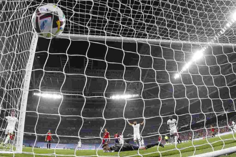 Osasuna baja del liderato al Real Madrid (1-1)