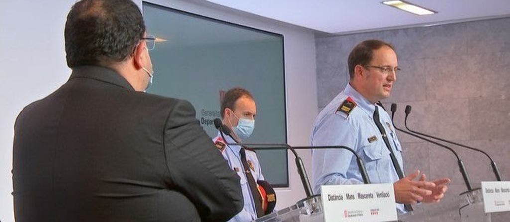 los mandos de los Mozos de Escuadra, Lasvocesdelpueblo