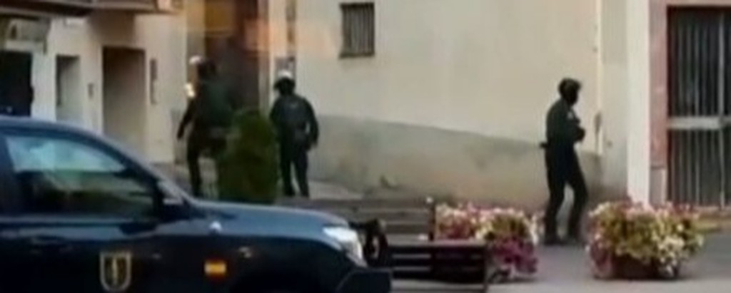 operación antiterroristas en Pont de Suert (Lérida) Cataluña