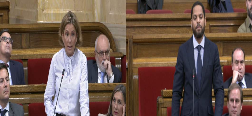 FOTOGRAFÍA. BARCELONA (ESPAÑA), 23.11.2022. María Elisa García Fuster (i) e Ignacio Garriga Vaz de Coincicao. Ñ Pueblo