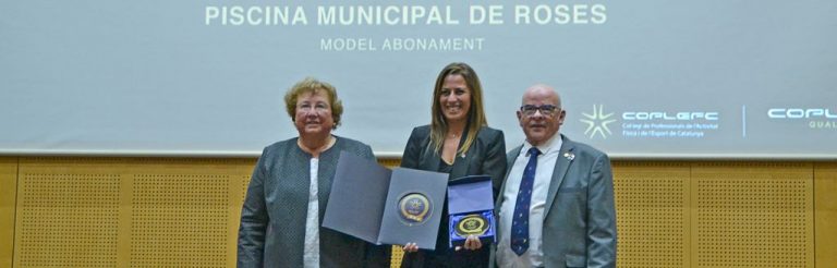 La Piscina de Rosas (Gerona) obtiene tres estrellas del «Sello de Calidad» del sistema deportivo catalán