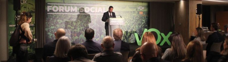 Galería foto| Garriga presente el «Forum Social» de VOX en Barcelona