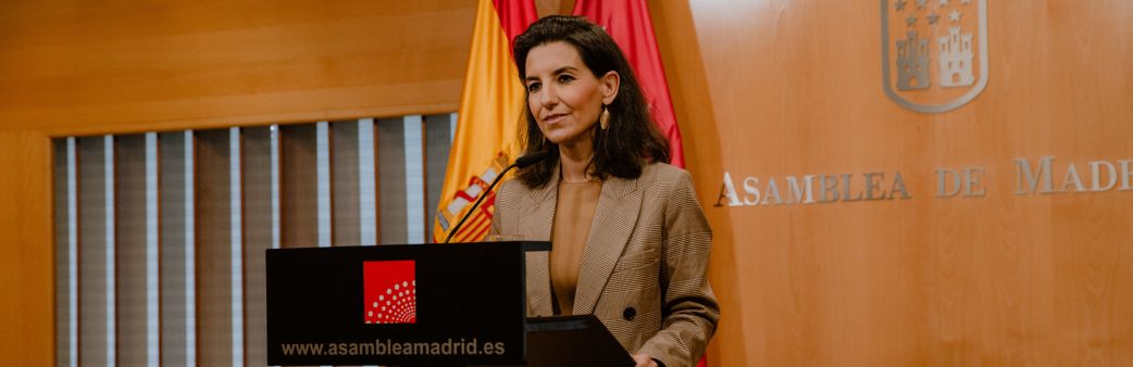 FOTOGRAFÍA. MADRID (ESPAÑA), 02.11.2022. la portavoz parlamentaria de VOX en la Asamblea de Madrid, Rocío Monasterio San Martín. Ñ Pueblo (2)