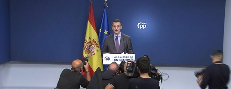 TRAICIÓN DE SÁNCHEZ A ESPAÑA| Feijóo llama a vencer a Sánchez sin «radicalismo» ni «histrionismo»
