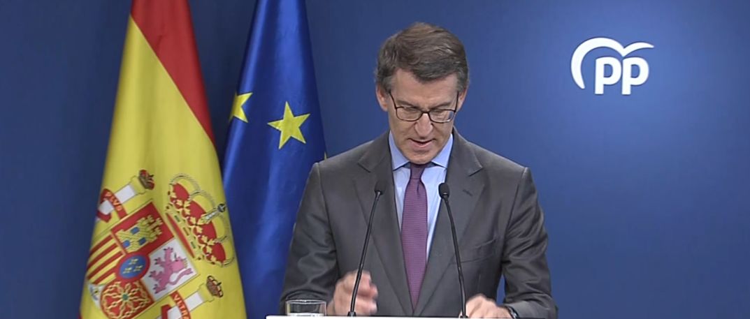 FOTOGRAFÍA. MADRID (ESPAÑA), 11.112022. El presidente del Partido Popular (PP), Alberto Núñez Feijóo. Ñ Pueblo (3)