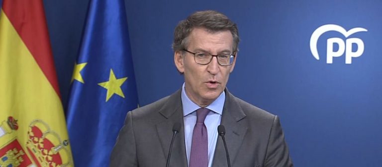 Feijóo se ofrece como «aliado» de Pedro Sánchez si el Gobierno rectifica