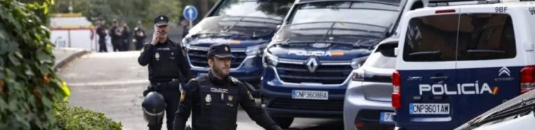 Explosión de un artefacto en la Embajada de Ucrania en Madrid