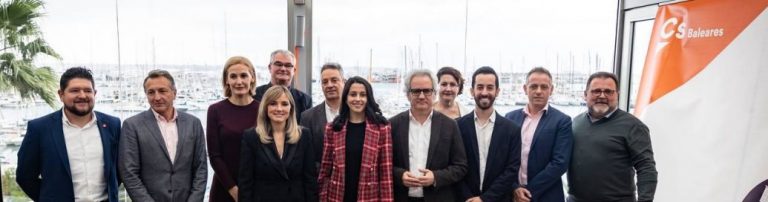 Arrimadas: «Los baleares se merecen poder elegir un proyecto liberal (Cs)»