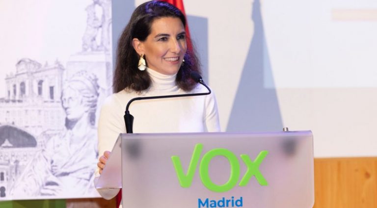 Comunicado de VOX sobre sentencia de la Audiencia Provincial de Madrid que afecta a Rocío Monasterio San Martín