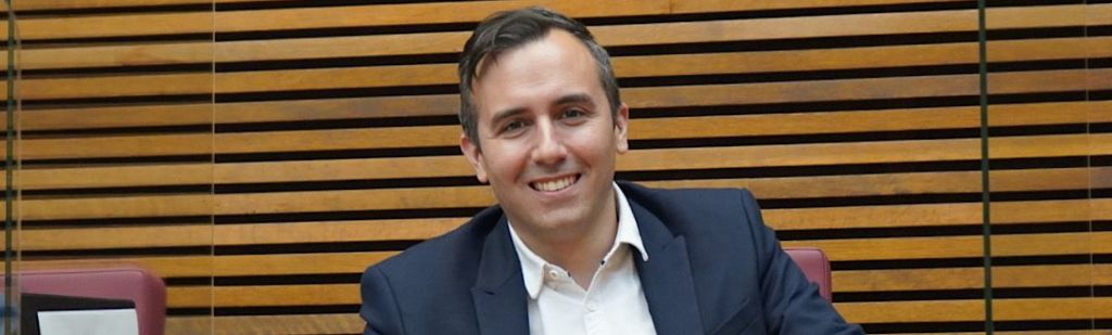 FOTOGRAFÍA. VALENCIA (ESPAÑA), 09.11.2022. El diputado del Grupo Parlamentario VOX en las Cortes Valencianas, Miguel Pascual Pérez. (Ñ Pueblo)