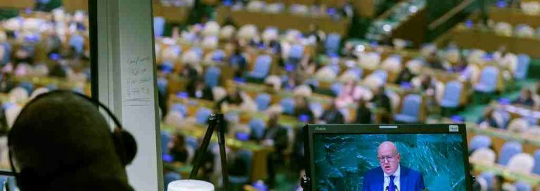 La Asamblea de la ONU dice que Rusia debe pagar reparaciones a Ucrania