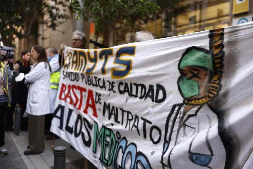huelga en la sanidad pública Madrid, Lasvocesdelpueblo