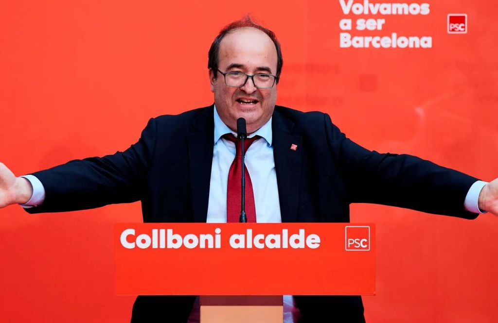 FOTOGRAFÍA. BARCELONA (ESPAÑA), 14.05.2019. El primer secretario general del Partido de los Socialista Catalanes (PSC), Miquel Octavi Iceta Llorens. Efe (2)