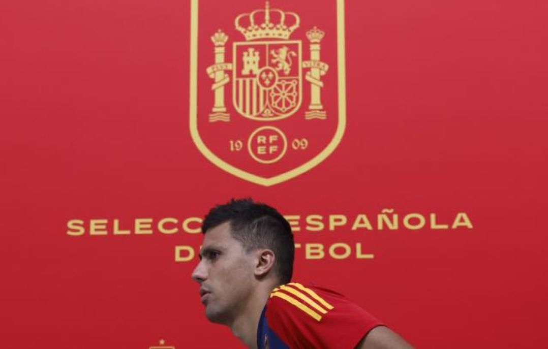 FOTOGRAFÍA. DOHA (CATAR), 04.12.2022. El jugador de la selección española Rodrigo Hernández Cascante, conocido como Rodri. Efe (1)