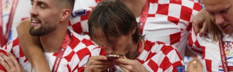 Modric: «Ganar dos medallas en dos mundiales es algo muy importante y muy grande para Croacia»