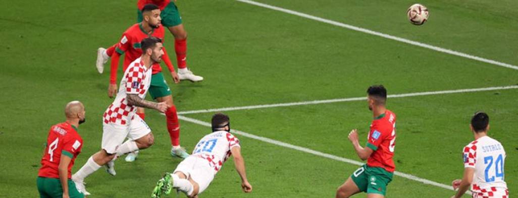 FOTOGRAFÍA. DOHA (CATAR), 17.12.2022. La clase de Mislav Orsic alumbró el adiós mundialista de Luka Modric y dio a Croacia el triunfo (2-1) sobre la sorprendente Marruecos. Efeel (3)