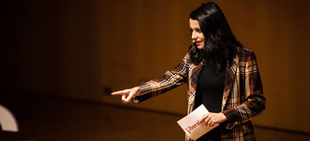 FOTOGRAFÍA. LÉRIDA (ESPAÑA), 18.12.2022. La presidente de Ciudadanos (Cs), Inés Arrimadas García. Ñ Pueblo (2)