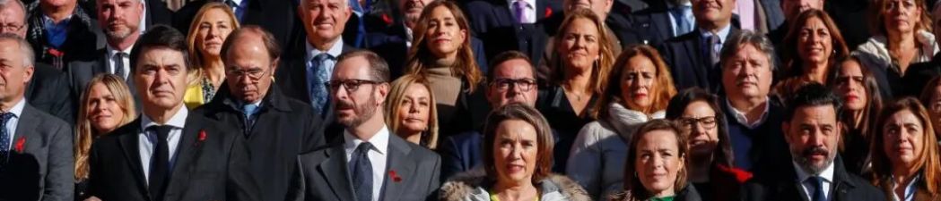 FOTOGRAFÍA. MADRID (ESPAÑA), 01.12.2022. Diputados y senadores del PP y VOX contra la Ley del solo si es si de Irene Montero Gil. Efe (4)