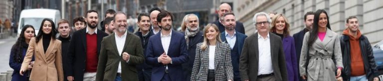 Arrimadas presenta su candidatura encabezada por Vázquez y Guasp para que Cs «vuelva a ser útil»