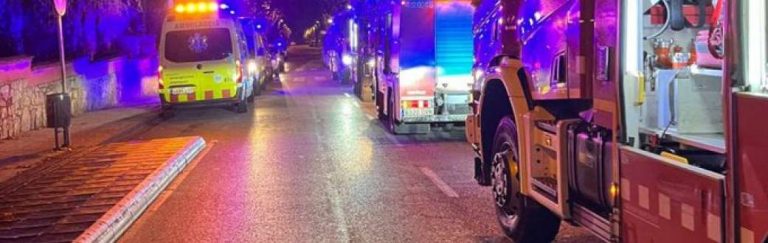 Un muerto y 14 heridos en un incendio en una Residencia de Matadepera (Vallès Occidental) Barcelona