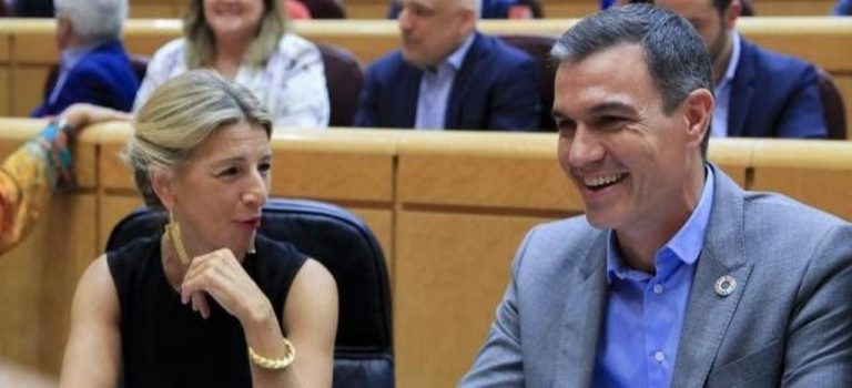 Rebajan la pena de «La Manada» por la Ley del solo sí es sí del PSOE y Sumar (Unidas Podemos) 