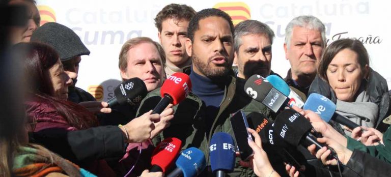 Garriga reitera el compromiso de VOX con los catalanes frente a «Pedro Sánchez y sus socios filoterroristas separatistas y al socialismo inconstitucionalista»