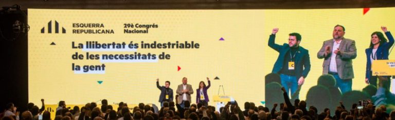 ERC afianza su apuesta por el «referéndum pactado» en su 29 Congreso con invitados: Bildu, Unidas Podemos y PSC 