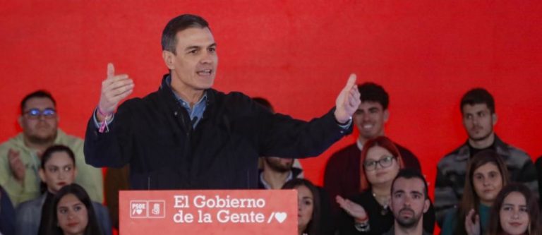 Sánchez defiende la alternativa «socialista» en las elecciones del 28M