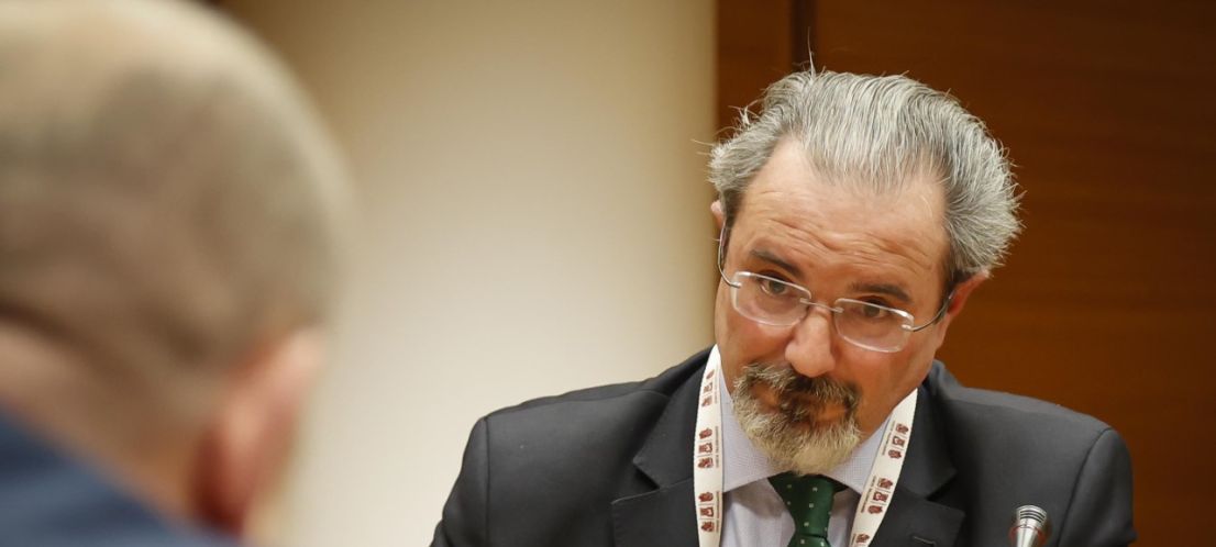 FOTOGRAFÍA. VALENCIA (ESPAÑA), 23.01.2023. El candidato de VOX a la GeneralidadValenciana, Carlos Flores Juberías. Lasvocesdelpueblo (Ñ Pueblo)