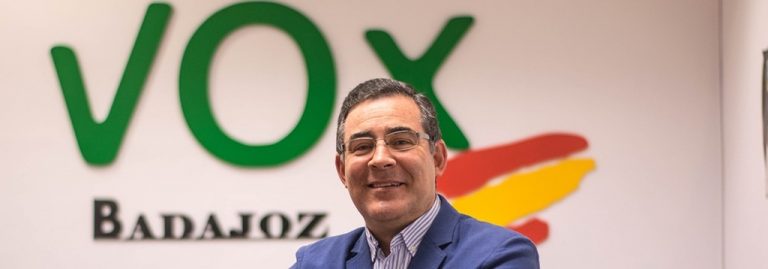 Marcelo Amarilla designado alcaldable de VOX al Ayuntamiento de Badajoz