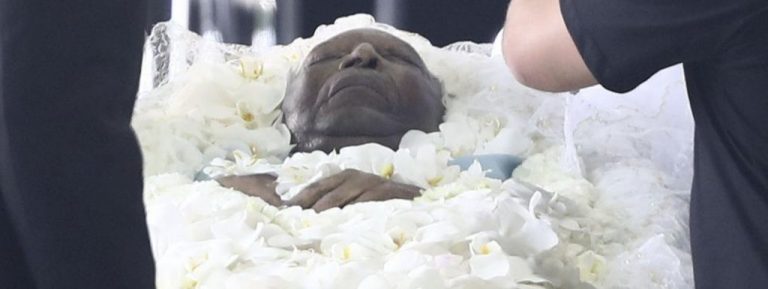 El velatorio de Pelé en Santos (Brasil) 