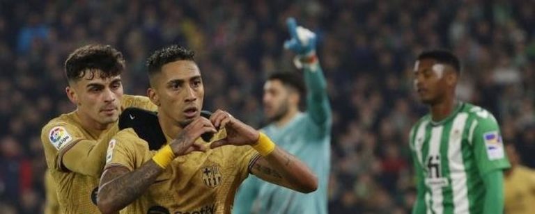 FC Barcelona se hace mas líder ante Betis (1-2) 