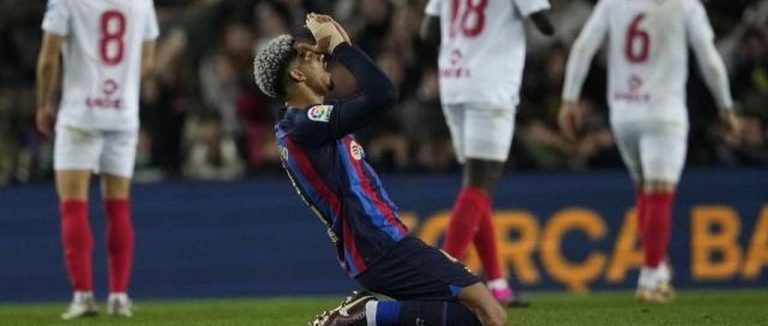 FC Barcelona golea al Sevilla y es más líder de la Liga (3-0) 