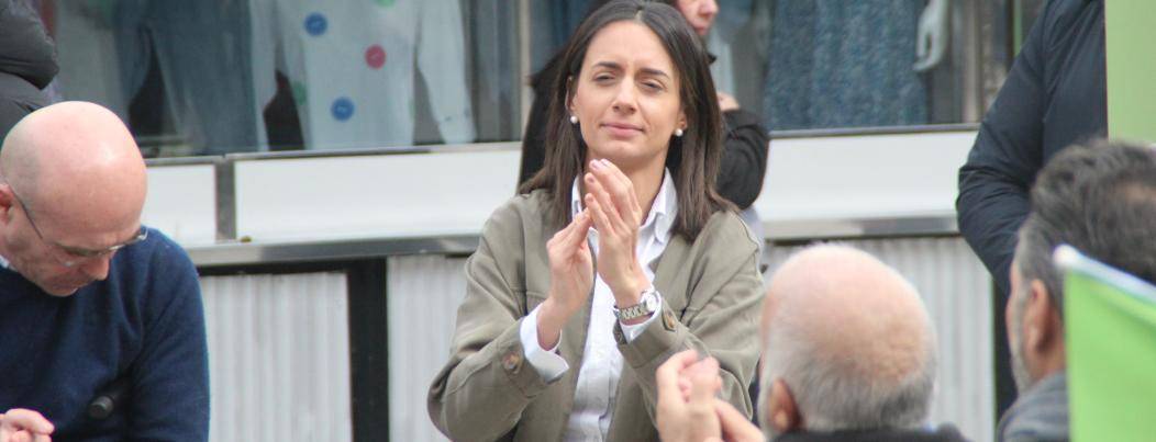 FOTOGRAFÍA. HOSPITALET DE LLOBREGAT (BARCELONA) ESPAÑA, 25.02.2023. VOX presenta 'Cuida lo Tuyo' en Hospitalet de Llobregat. Lasvocesdelpueblo (Ñ Pueblo) (7)