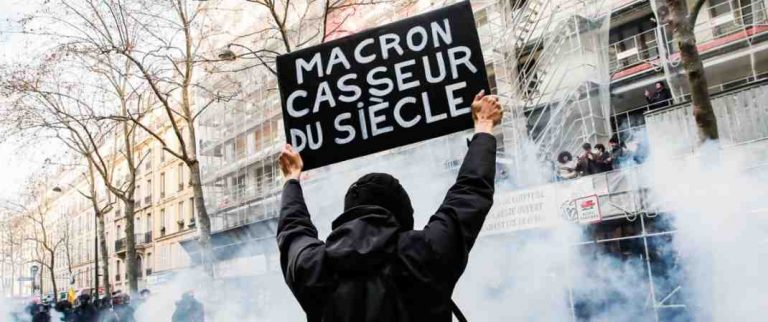 Reforma de Pensiones de Macron| Cuarta jornada de manifestaciones masivas en Francia