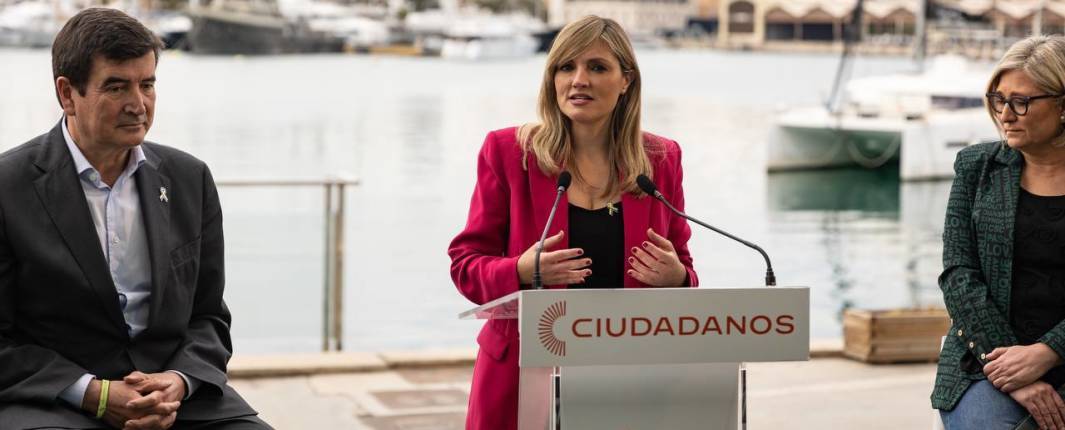FOTOGRAFÍA. VALENCIA (ESPAÑA), 24.02.2023. La portavoz nacional del partido progre y liberal Ciudadanos (Cs) Patricia Guasp. Ñ Pueblo