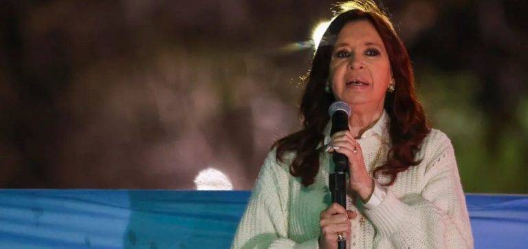 FOTOGRAFÍA. BUENOS AIRES (ARGENTINA), 10.03.2023. La vicepresidente argentina, Cristina Elisabet Fernández de Kirchner (Cristina Fernández). Efe