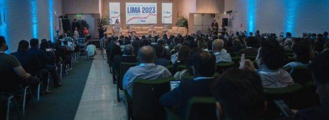 FOTOGRAFÍA. LIMA (PERÚ), 29.03.2023. Abascal inaugura el Foro Madrid con Milei en Argentina. El II Encuentro Regional de Foro Madrid, que está teniendo lugar en la ciudad de Lima, ha sido inaugurado por la portavoz del Grupo Parlamentario VOX en la Asamblea de Madrid y presidente de Vox en la provincia de Madrid, Rocío Monasterio San Martín. Lasvocesdelpueblo (Ñ Pueblo)