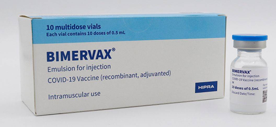 FOTOGRAFÍA. MADRID (ESPAÑA), 30.03.2023. Detalle de la «vacuna» de España contra la COVID 19 (coronavirus) que se hace llamar «Bimervax». Ñ Pueblo
