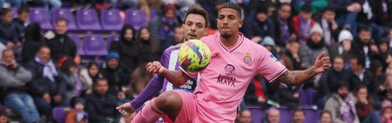 El Real Valladolid logró un triunfo balsámico ante el Espanyol (2-1)