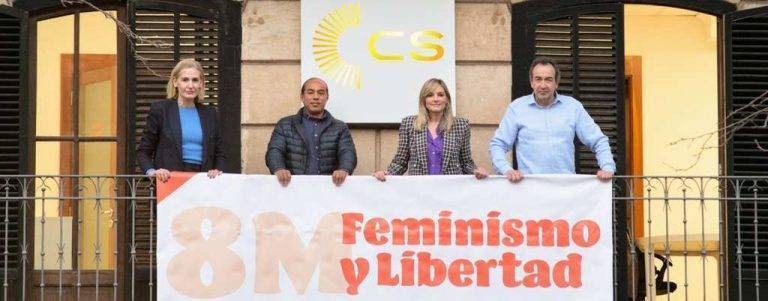 8M| Los dirigentes de Cs aseguran que la formación naranja es «feminista», progre, liberal y abierta
