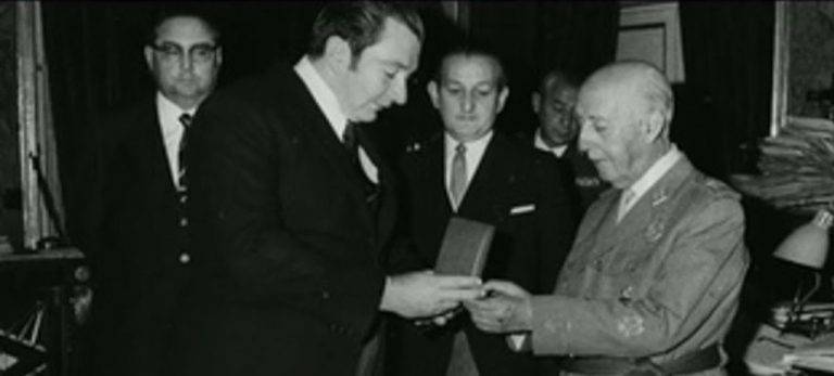 Real Madrid responde con vídeo de un Francisco Franco homenajeado por FC Barcelona: «¿Cuál es el equipo del Régimen?»